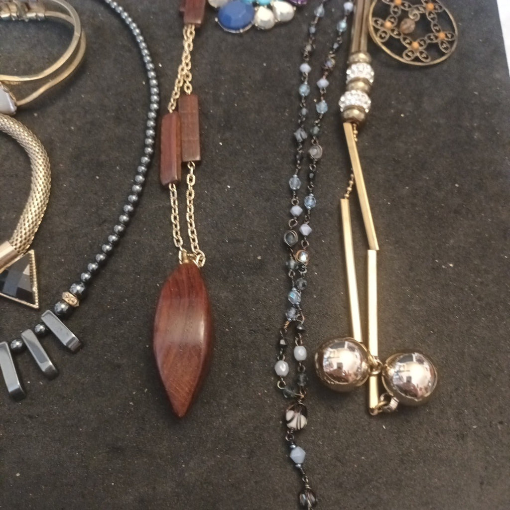 Costume Jewellery Necklaces Bracelets Bundle Joblot Mixed Lot