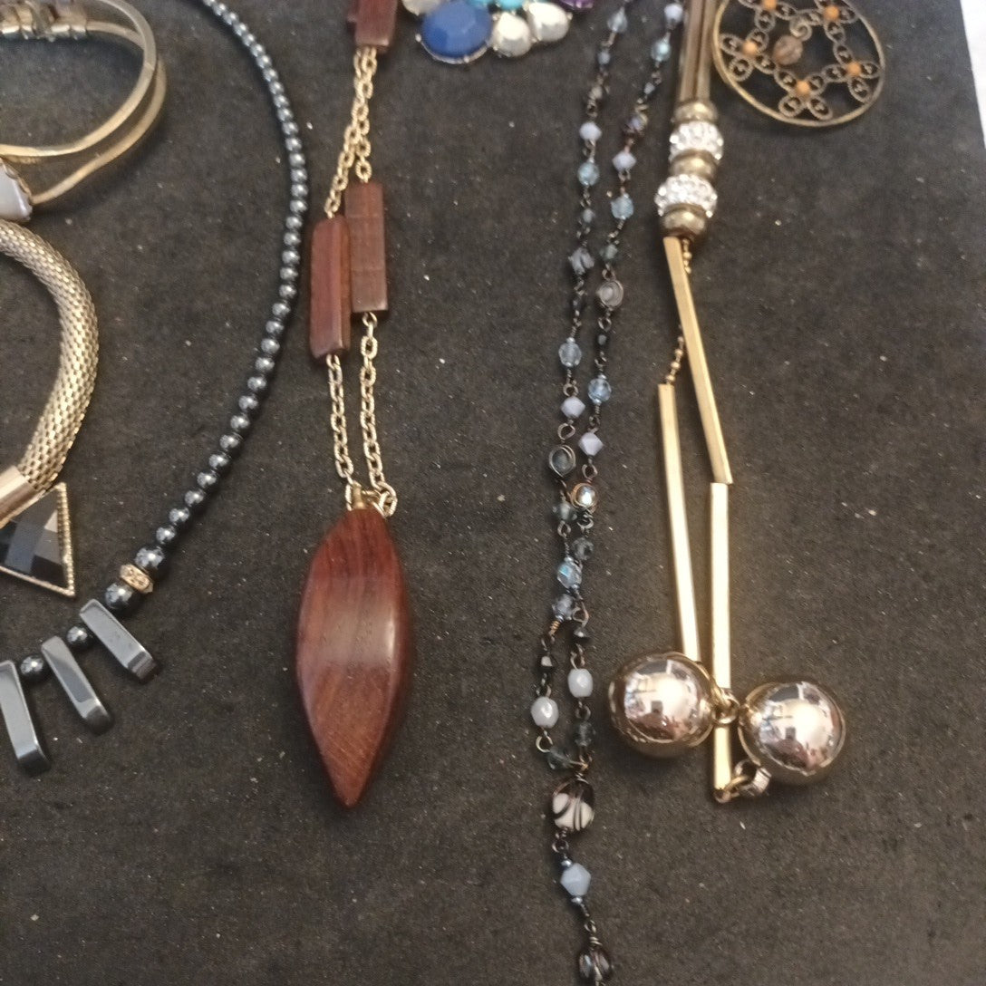 Costume Jewellery Necklaces Bracelets Bundle Joblot Mixed Lot