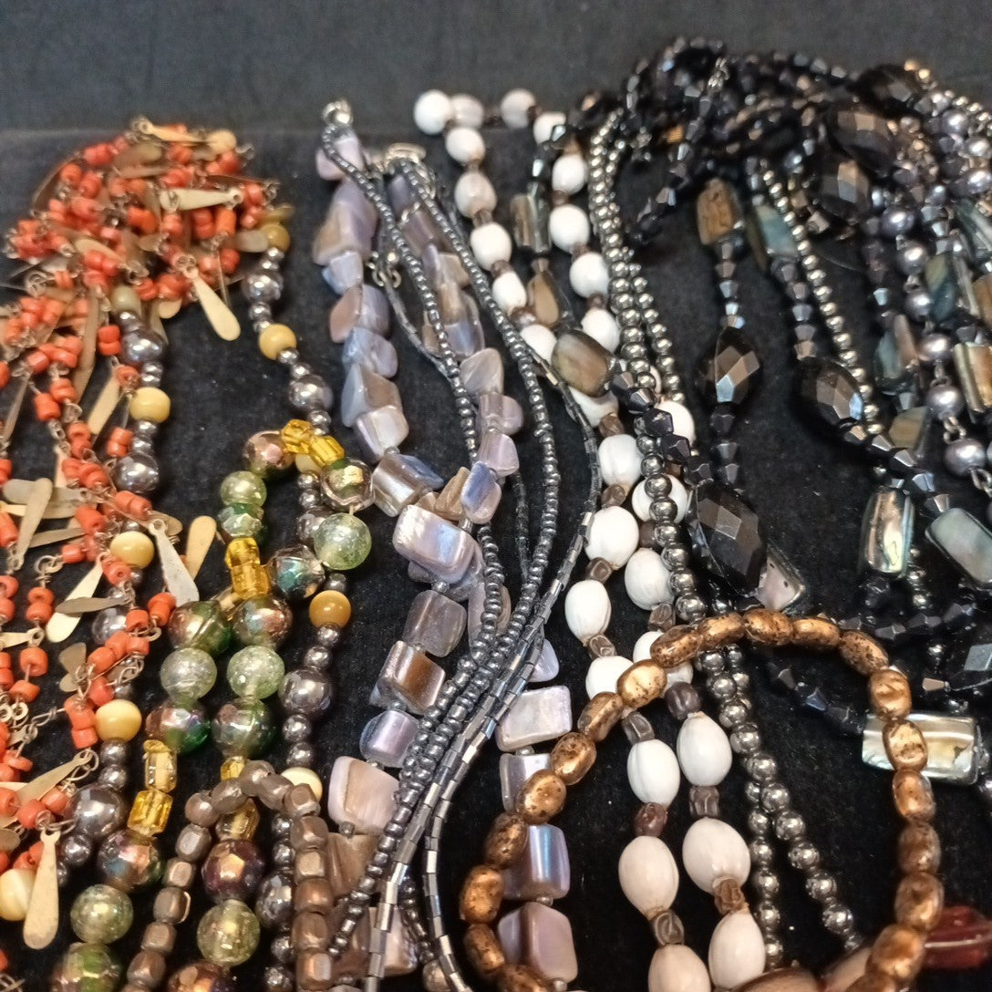 Costume Jewellery Necklaces Bracelets Bundle Joblot Mixed Lot