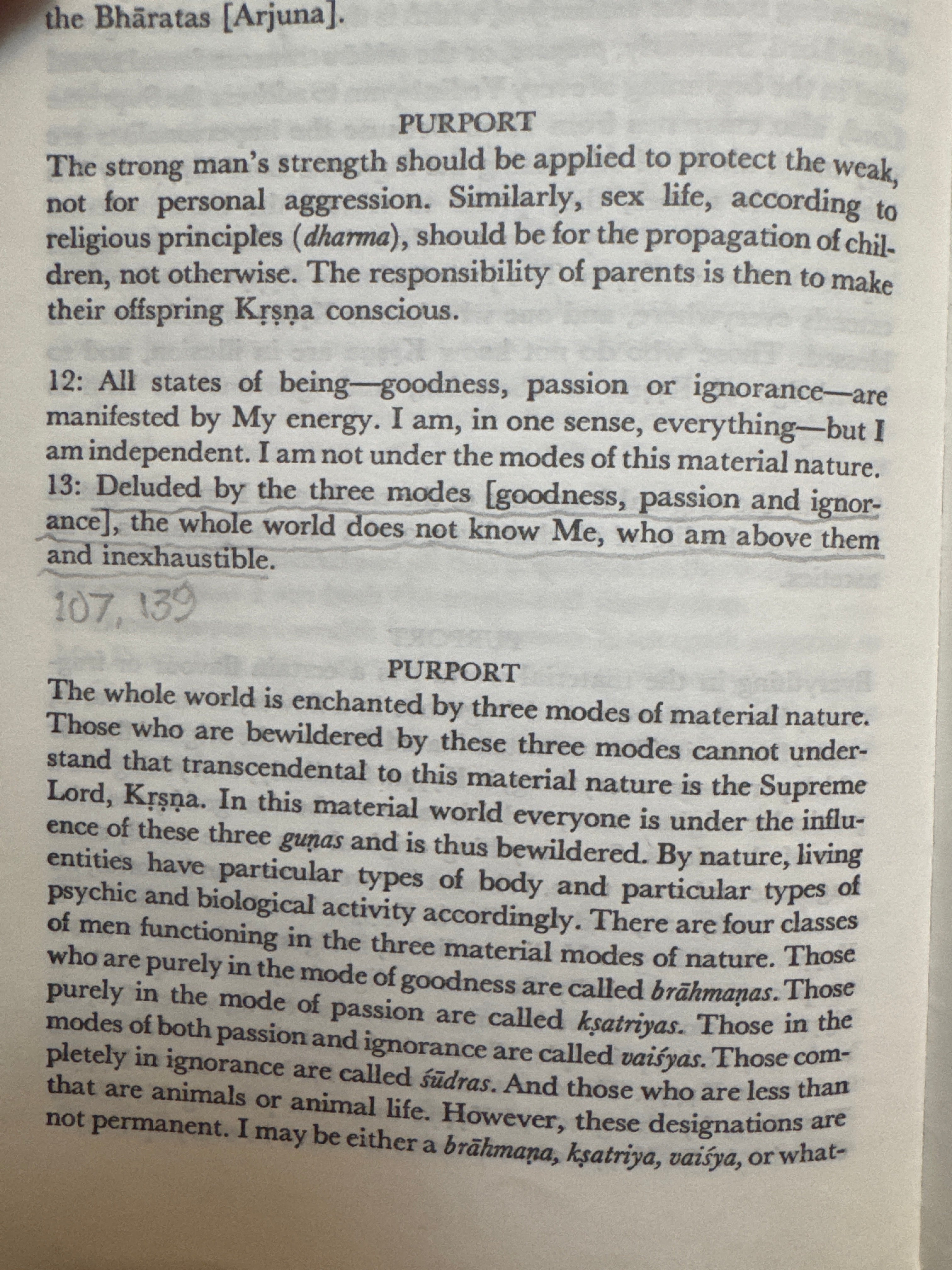 Bhagavad Gita As It Is, paperback book