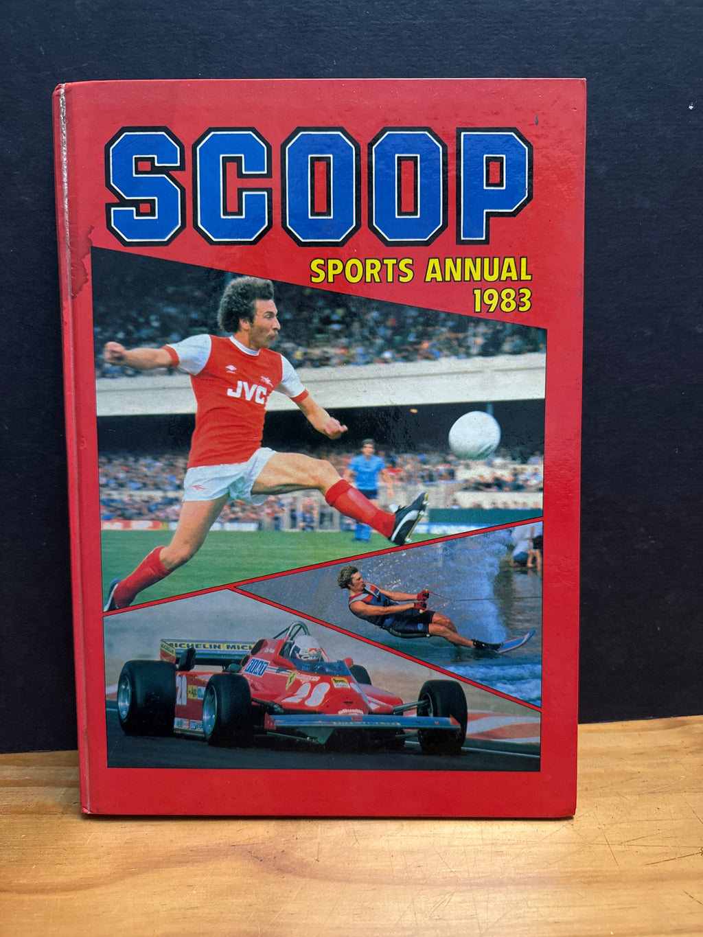Scoop Sports Annual 1983 hardcover book