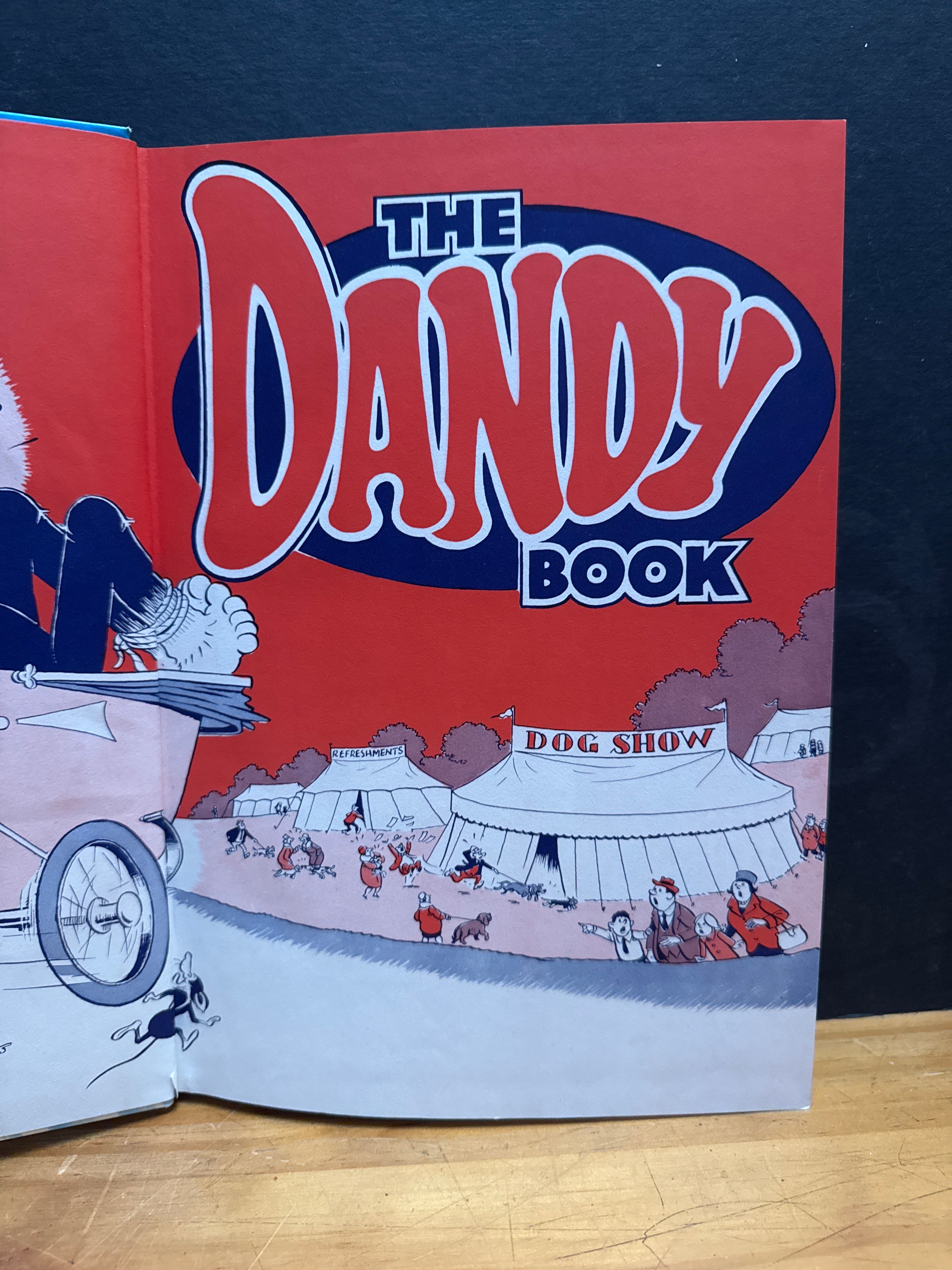 The Dandy Book 1981 hardcover book