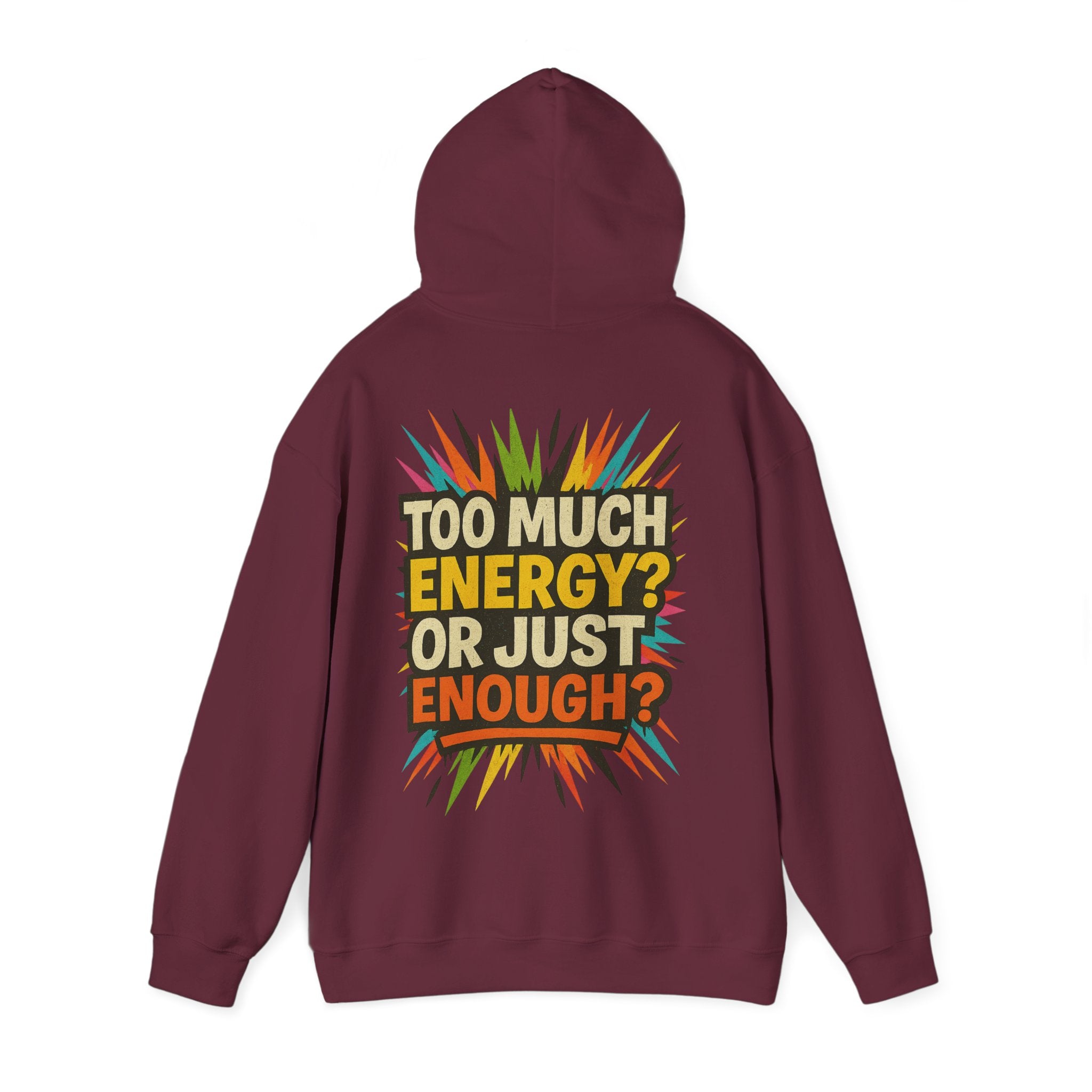 Too Much Energy? Or Just Enough? Hoodie