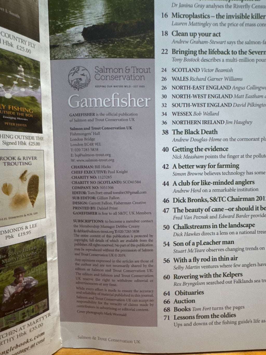 2019 Gamefisher The yearbook of salmon and trout conservation uk - Formerly S&TA, paperback book