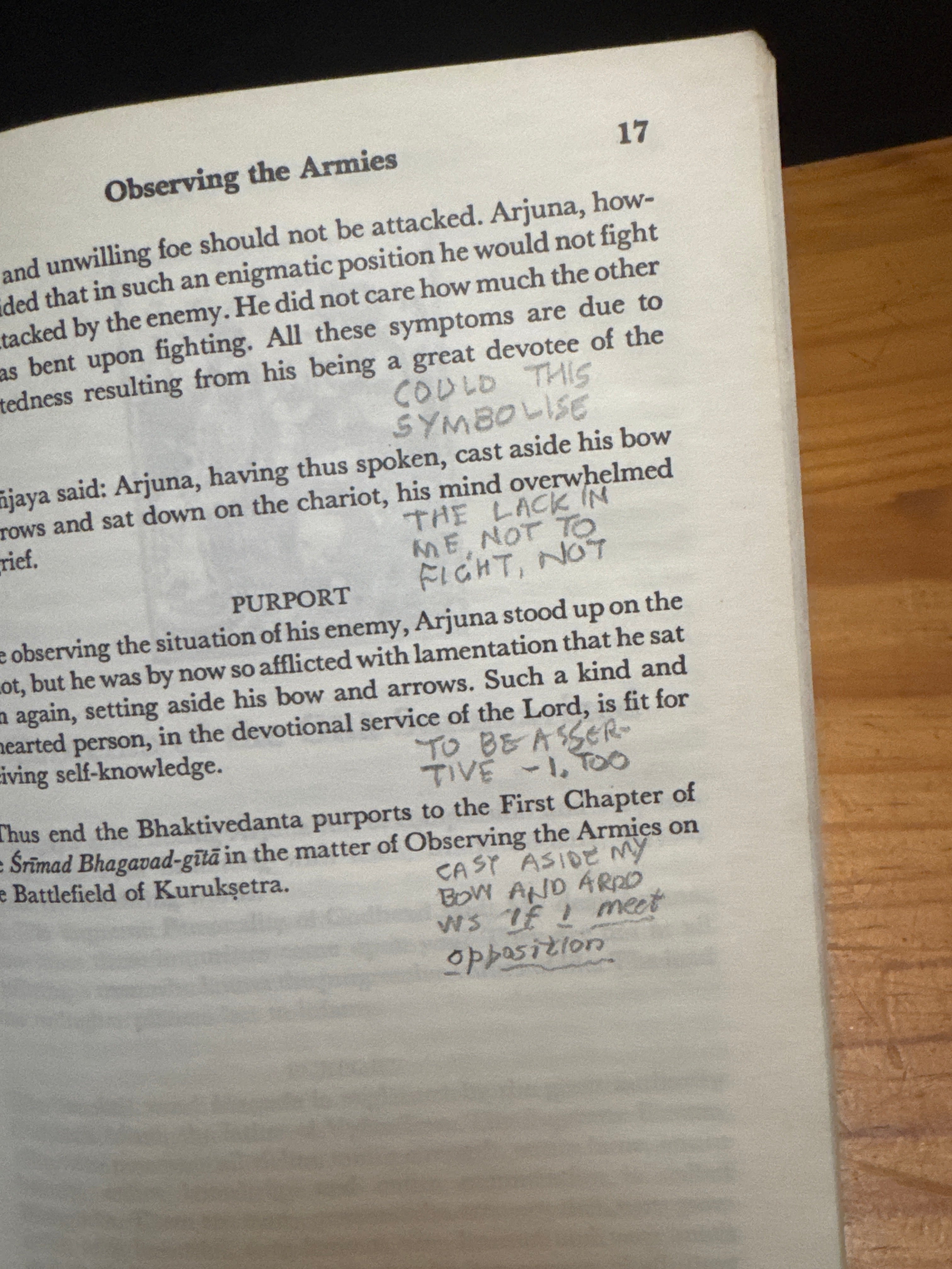 Bhagavad Gita As It Is, paperback book