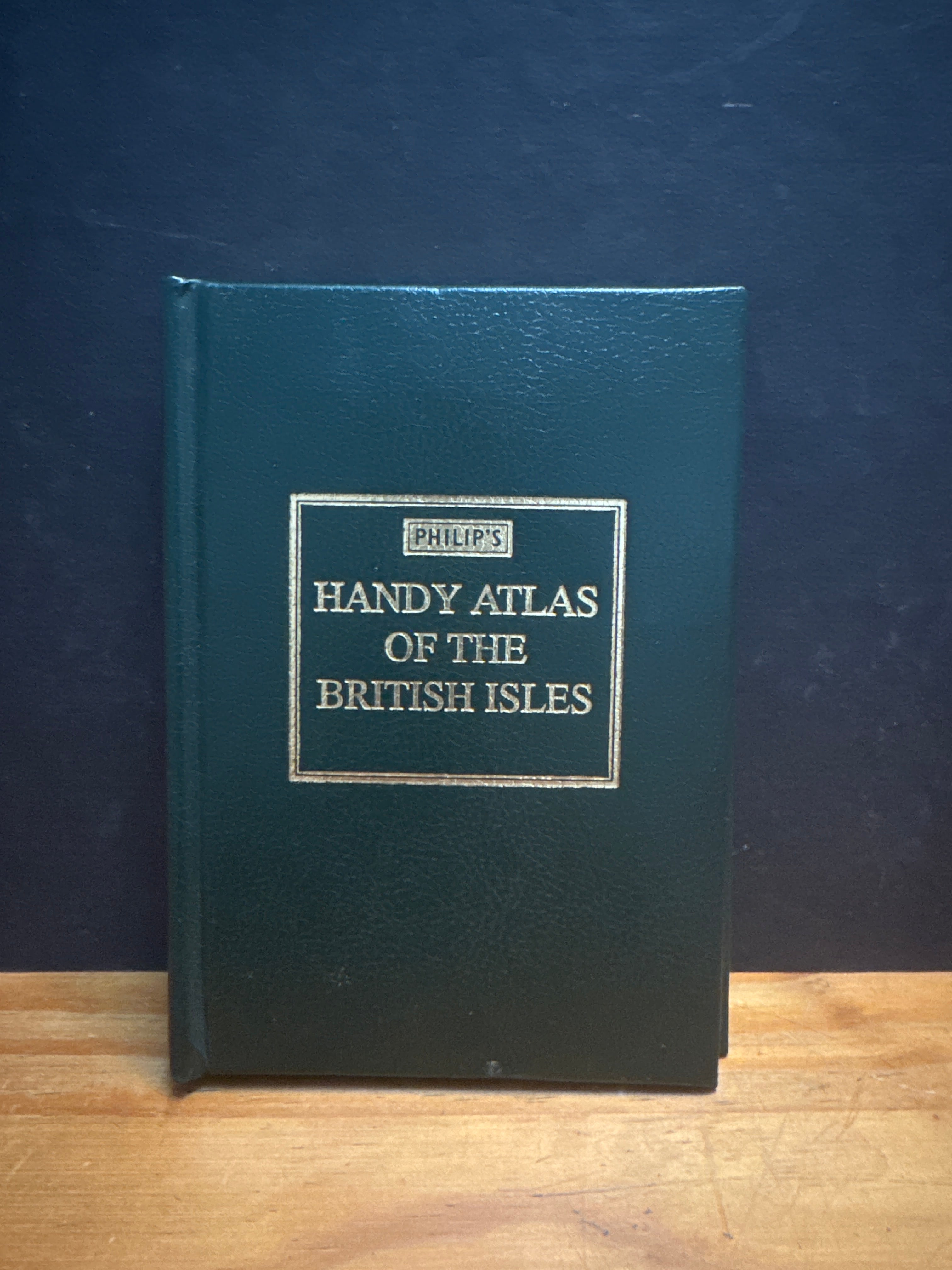 Philip’s Handy Atlas of the British Isles, hardcover book