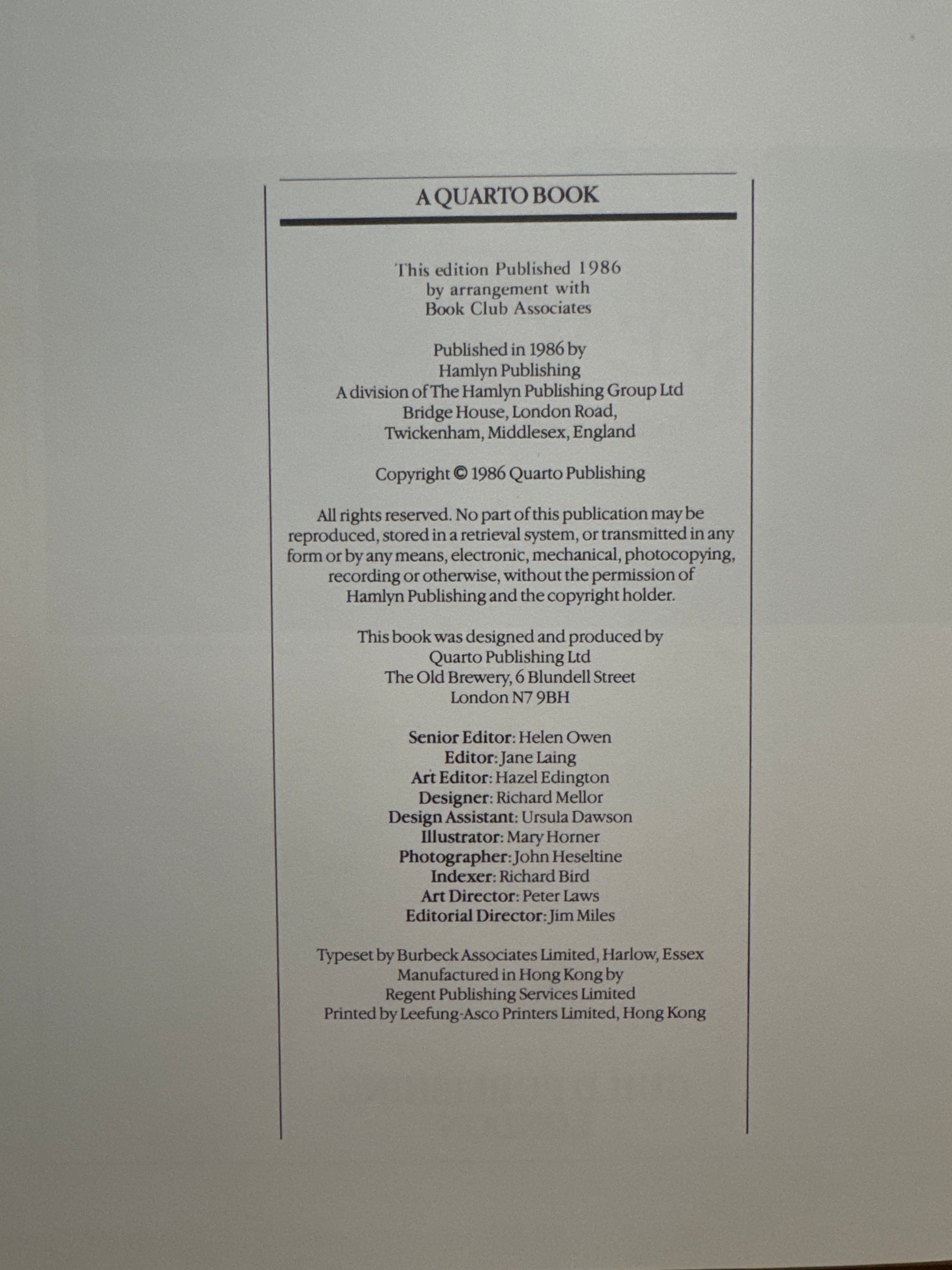 The Encyclopaedia Of Sewing Techniques by Jan Eaton, hardcover book