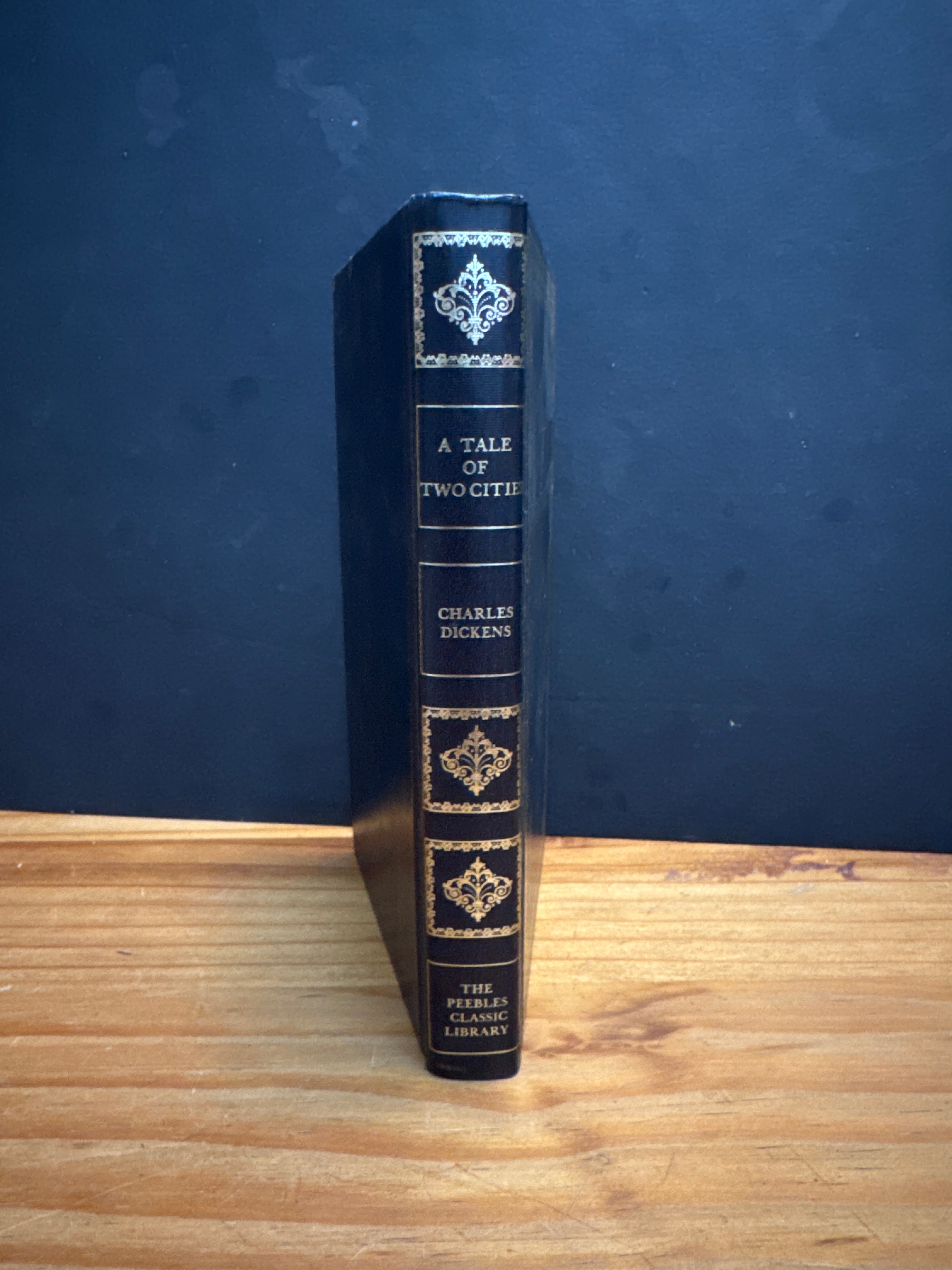 A Tale Of Two Cities by Charles Dickens, hardcover book