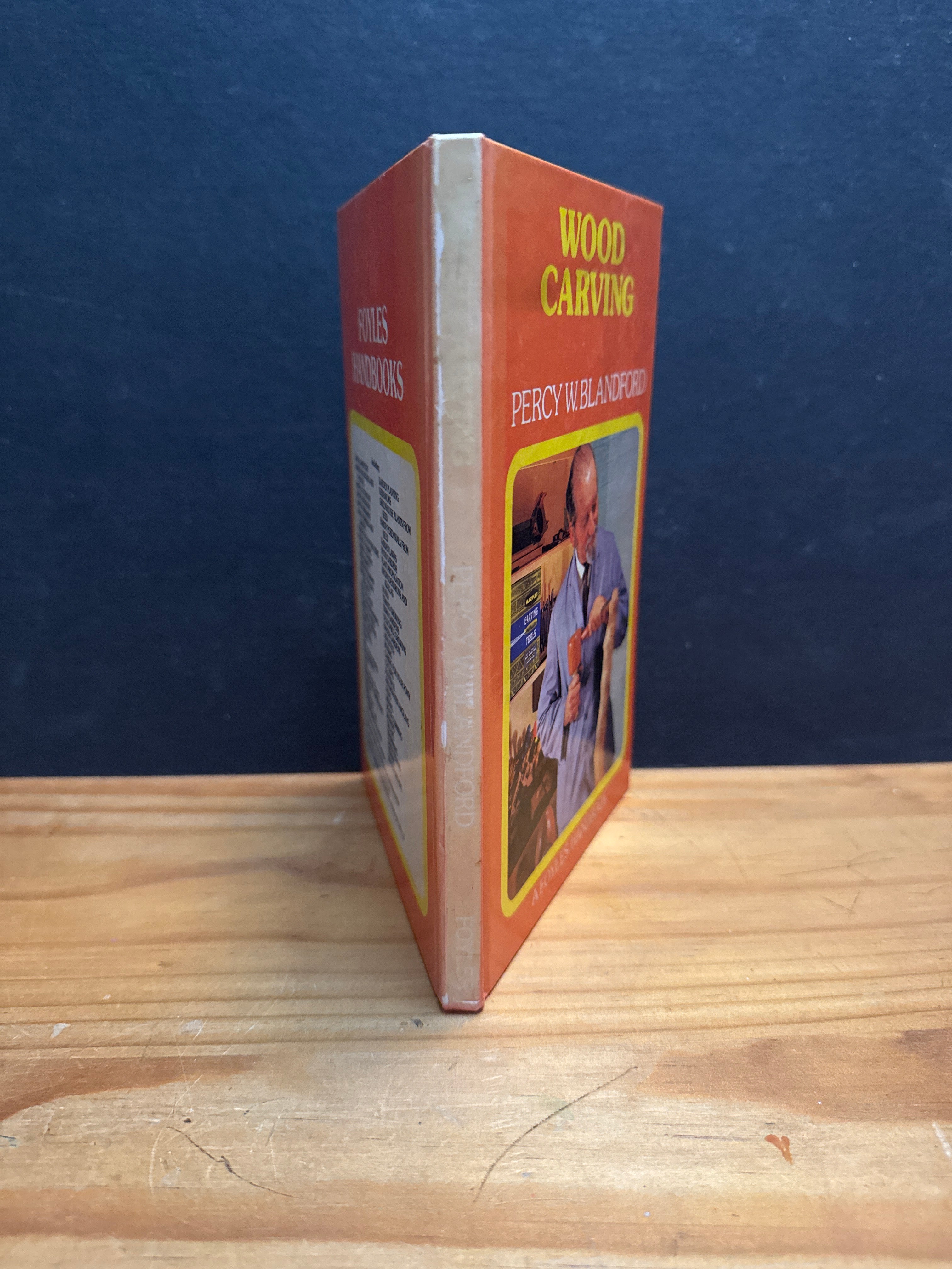 Wood Carving by Percy W. Blandford hardcover book